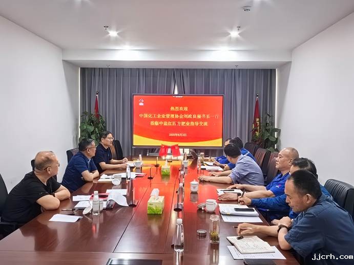 协会领导到中盐红四方肥业公司调研