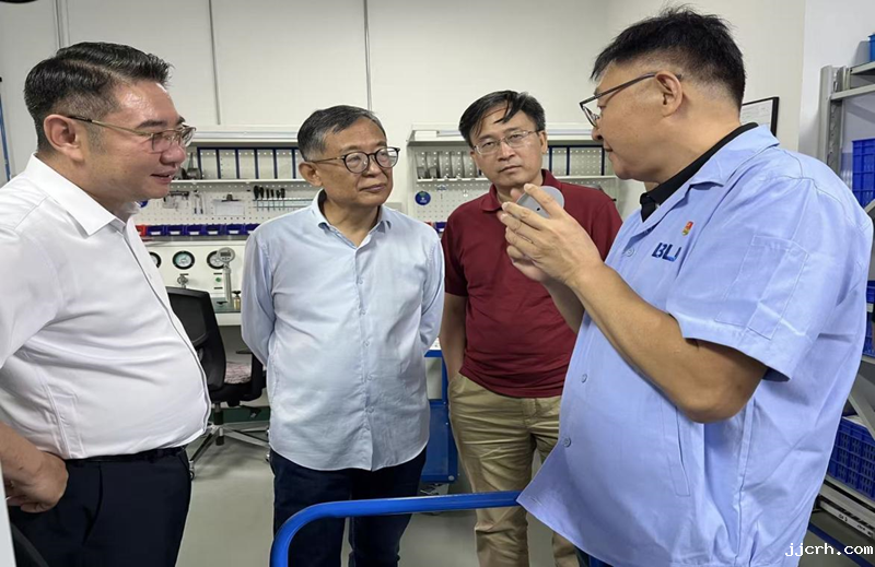 协会领导调研会员单位北京布莱迪仪表公司